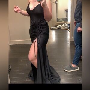Black prom dress
